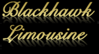 Logo for Blackhawk Limousine in Santa Barbara.
